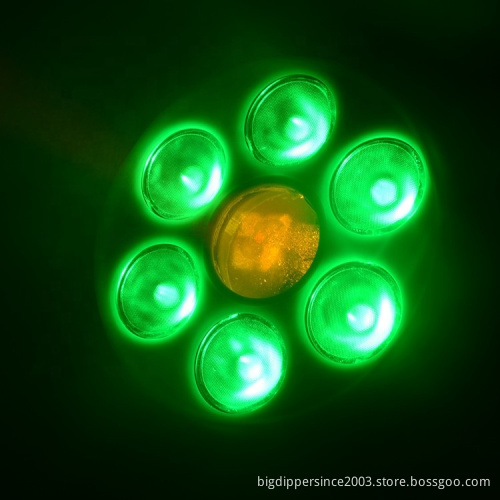DMX512 LED 6*8W RGBW 4 in1 Wash Beam with spot KTV Disco DJ Light LM20SW Stage Led Light Moving Head Light